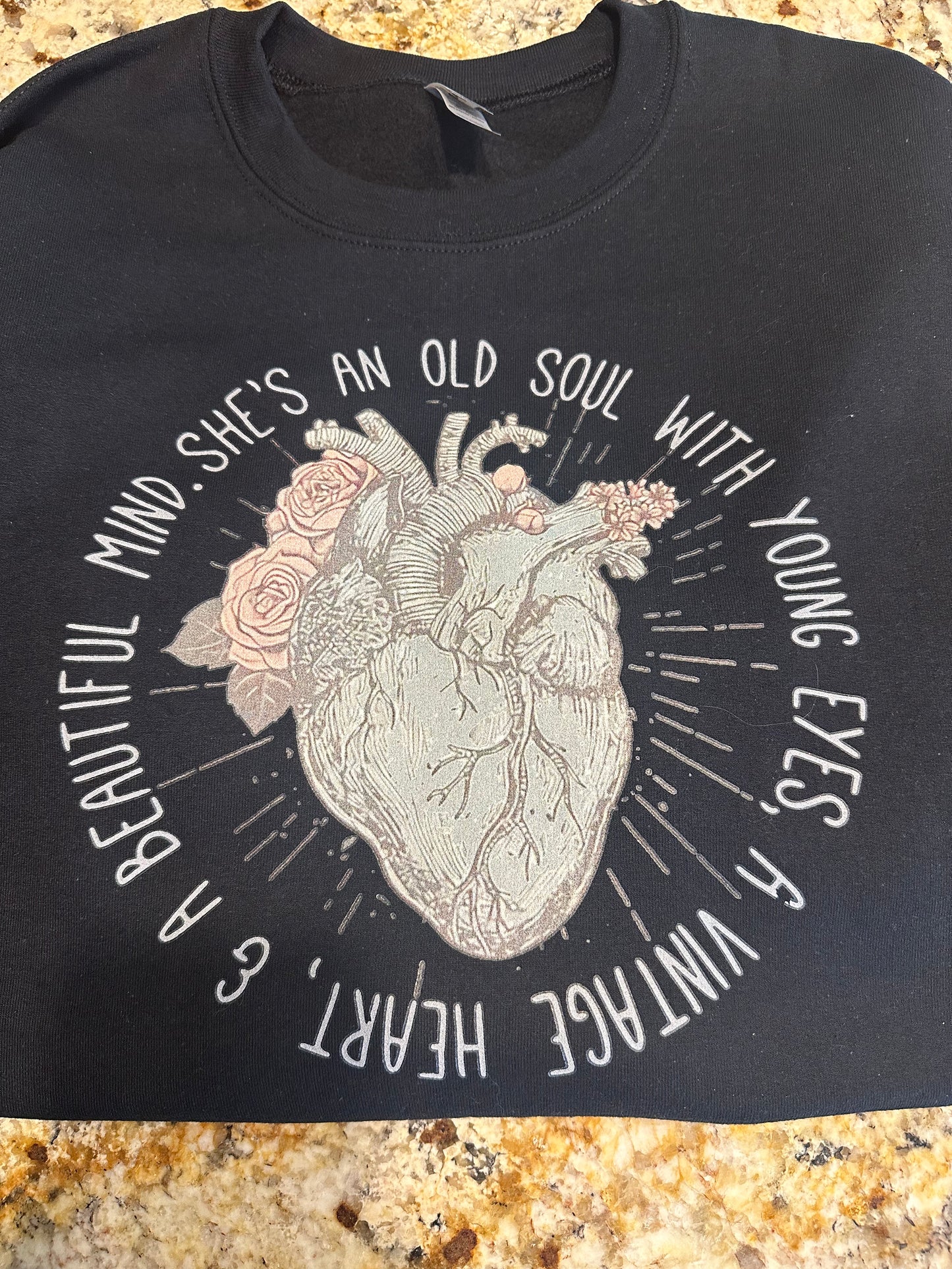 Size medium sweatshirt FLAWED