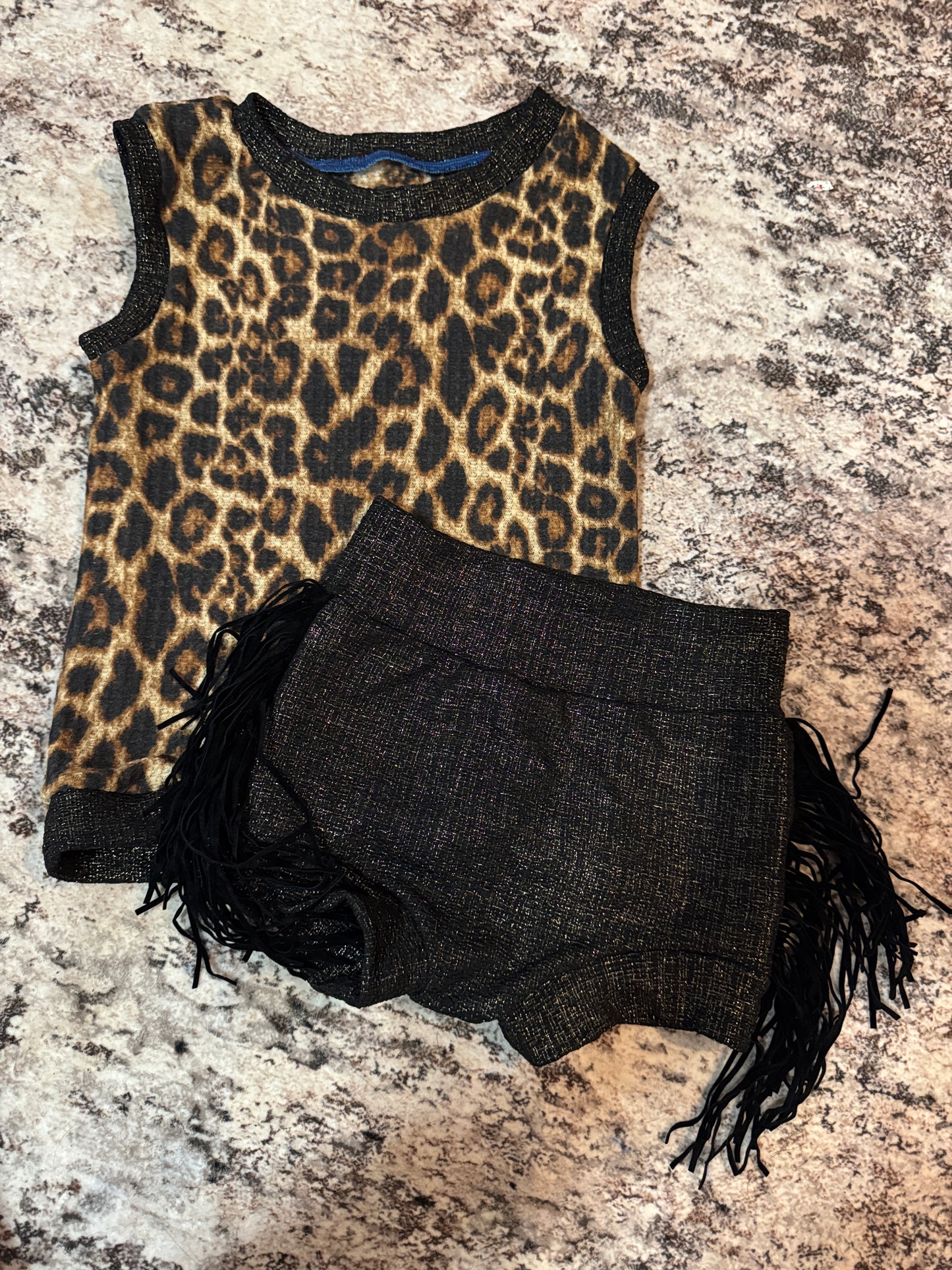 Cheetah + floral set size 6