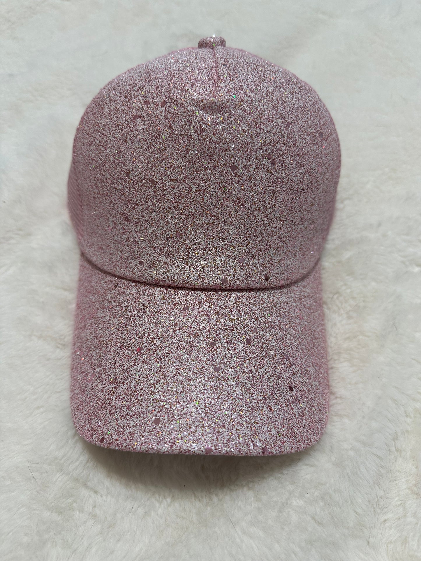 Pink glitter