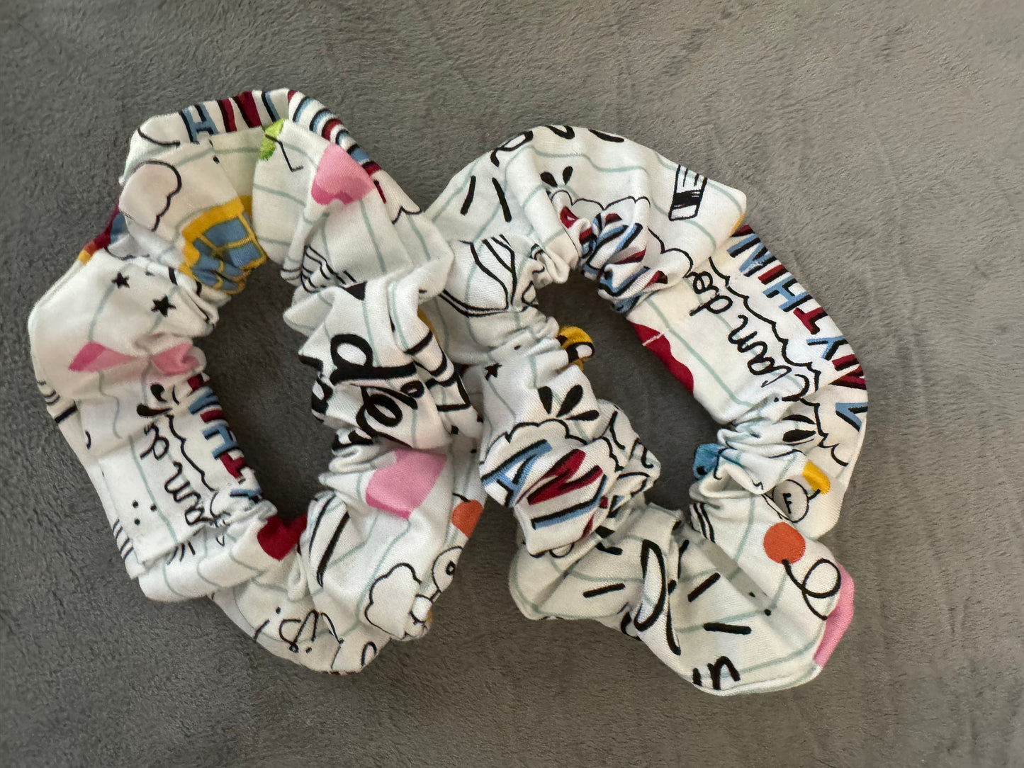 Handmade scrunchie