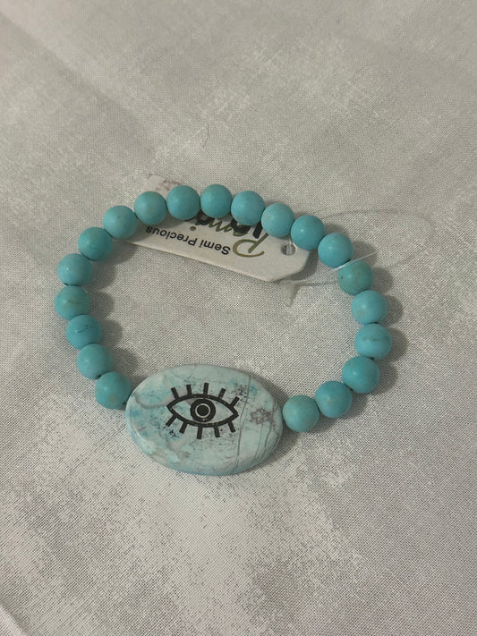 Blue bracelet