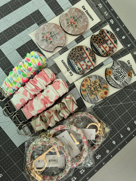 Coasters / wristlets